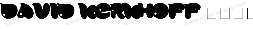 David Kerkhoff字体转换